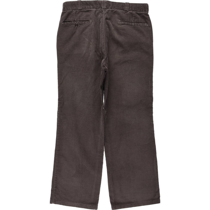Fieldmaster Regular Fit Corduroy Pants, Men's Size W34 (approx.), Vintage cotton brown type Vintage Second Hand