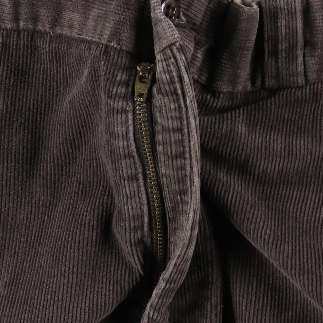 Fieldmaster Regular Fit Corduroy Pants, Men's Size W34 (approx.), Vintage cotton brown type Vintage Second Hand