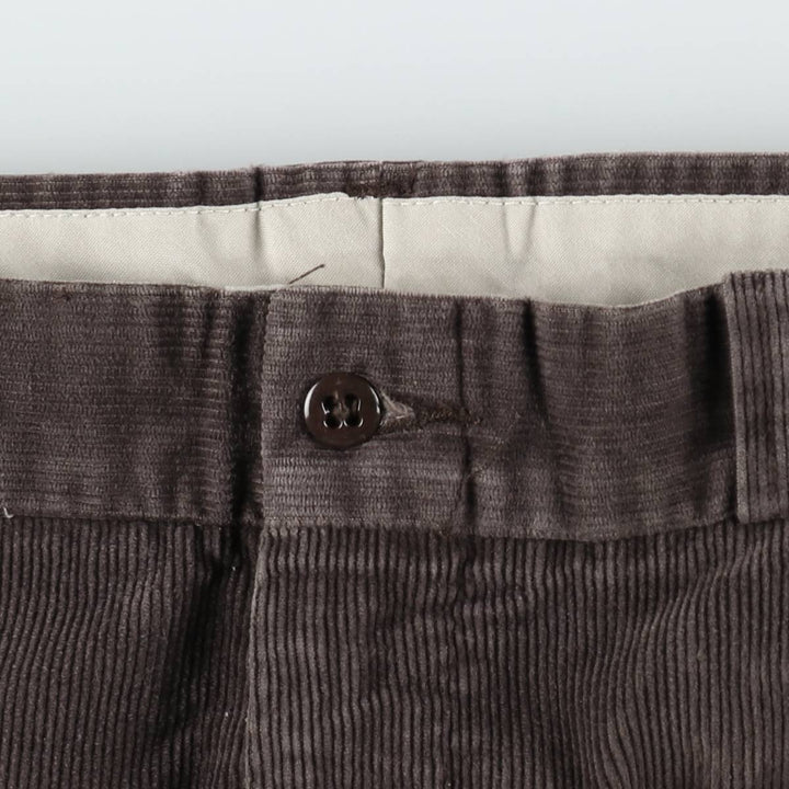 Fieldmaster Regular Fit Corduroy Pants, Men's Size W34 (approx.), Vintage cotton brown type Vintage Second Hand