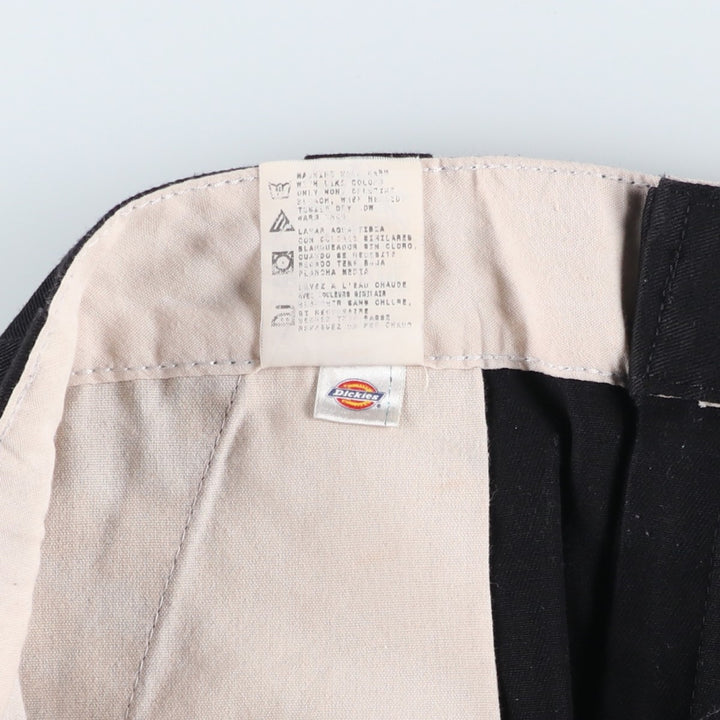 Dickies ORIGINALFIT Work Pants, Men's W34 (approx.) polyester black type Vintage Second Hand