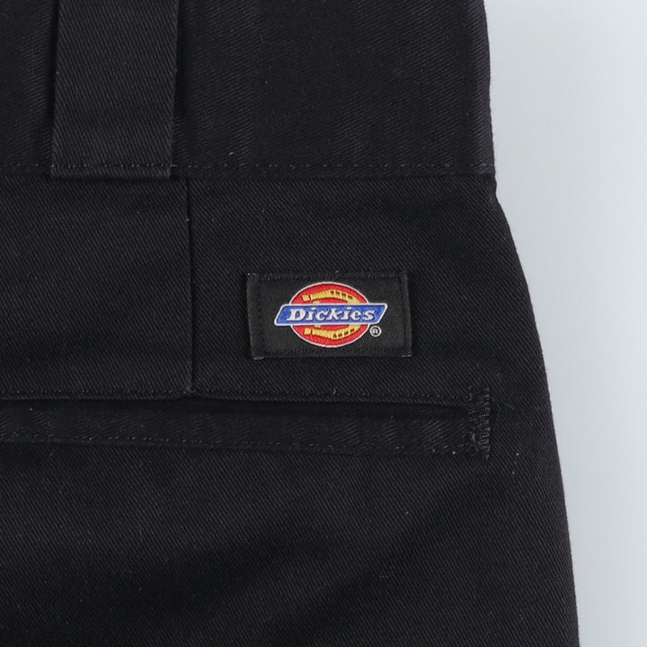 Dickies ORIGINALFIT Work Pants, Men's W34 (approx.) polyester black type Vintage Second Hand