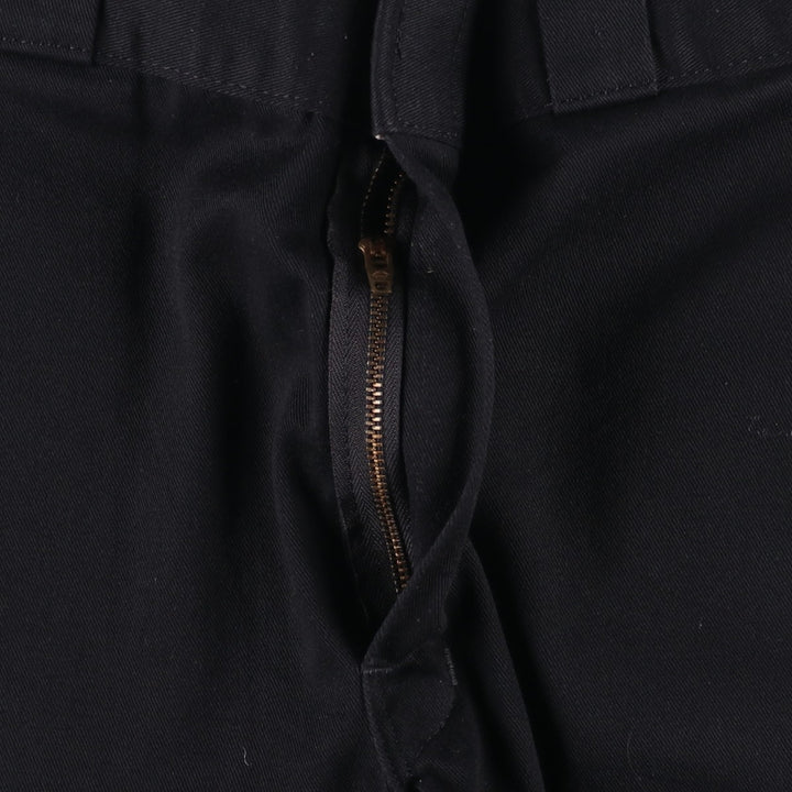 Dickies ORIGINALFIT Work Pants, Men's W34 (approx.) polyester black type Vintage Second Hand