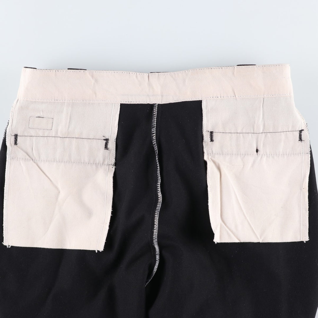 Dickies ORIGINALFIT Work Pants, Men's W34 (approx.) polyester black type Vintage Second Hand