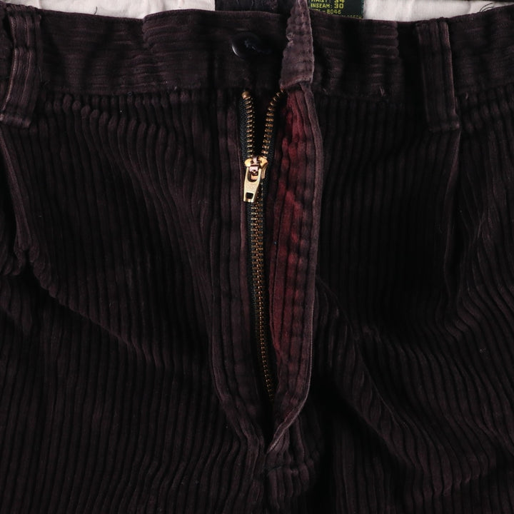 CLUB ROOM Corduroy Pants Men's Size 34 cotton Purple type red-purple Vintage Second Hand
