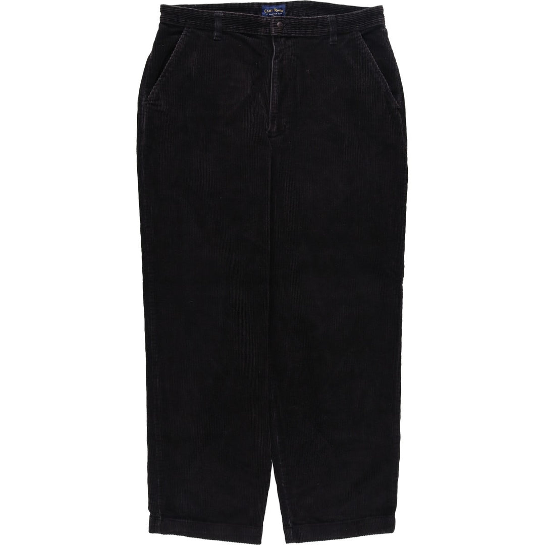 CLUB ROOM Corduroy Pants, Men's W35 (approx.) cotton Purple type red-purple Vintage Second Hand