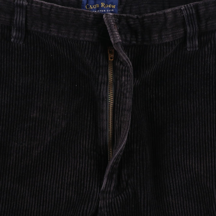 CLUB ROOM Corduroy Pants, Men's W35 (approx.) cotton Purple type red-purple Vintage Second Hand