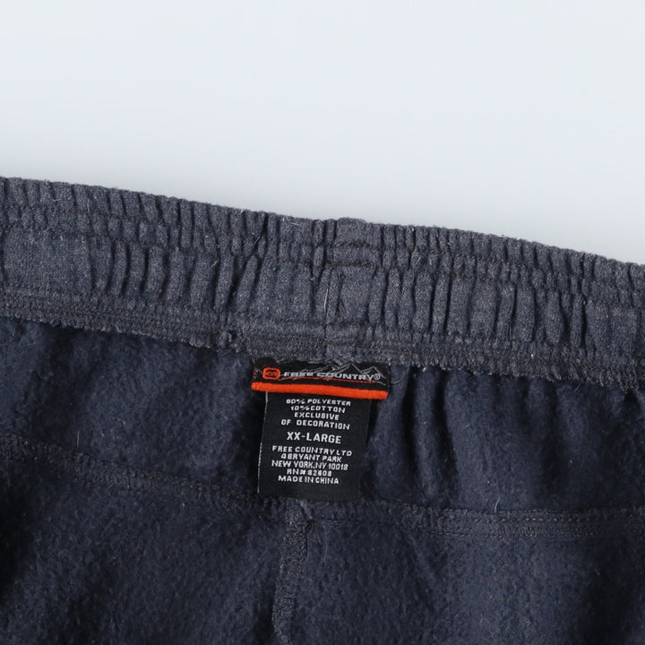 FREE COUNTRY Sweatpants, Men's XXL equivalent. polyester Charcoal Vintage Second Hand
