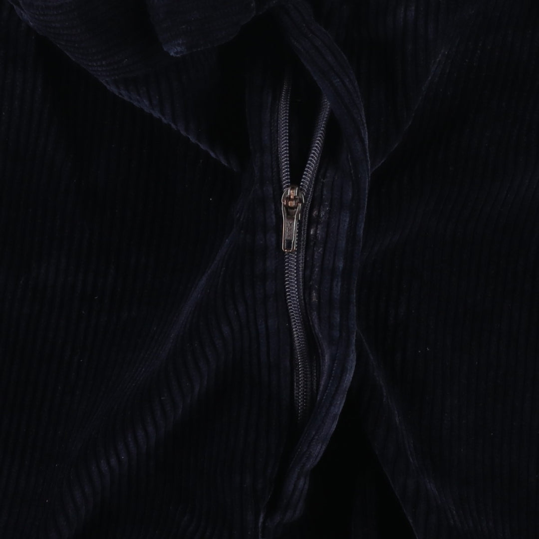 The House of BRUAR Wide-Wale Corduroy Pants, Men's Size W36 (approx.) unclear navy blue type Vintage Second Hand