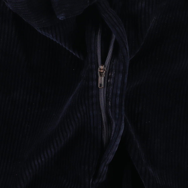 The House of BRUAR Wide-Wale Corduroy Pants, Men's Size W36 (approx.) unclear navy blue type Vintage Second Hand