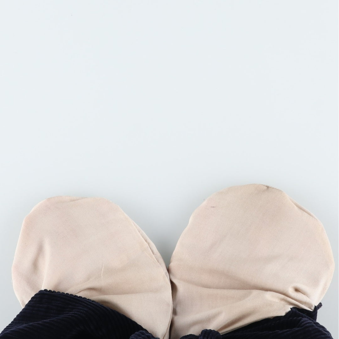 The House of BRUAR Wide-Wale Corduroy Pants, Men's Size W36 (approx.) unclear navy blue type Vintage Second Hand