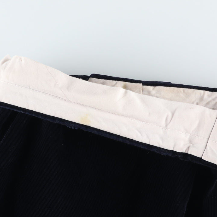 The House of BRUAR Wide-Wale Corduroy Pants, Men's Size W36 (approx.) unclear navy blue type Vintage Second Hand