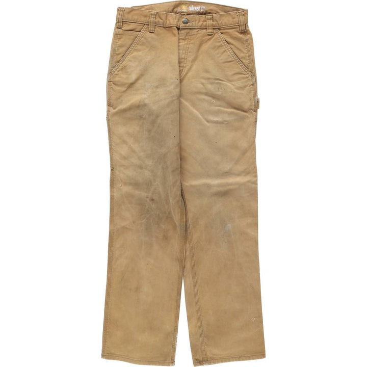 Carhartt Relaxed Fit Duck Painter Pants, Men's, Size W30 cotton Beige type Vintage Second Hand