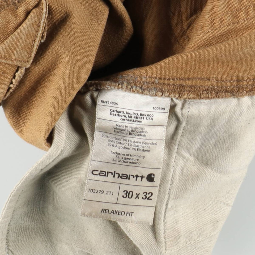 Carhartt Relaxed Fit Duck Painter Pants, Men's, Size W30 cotton Beige type Vintage Second Hand