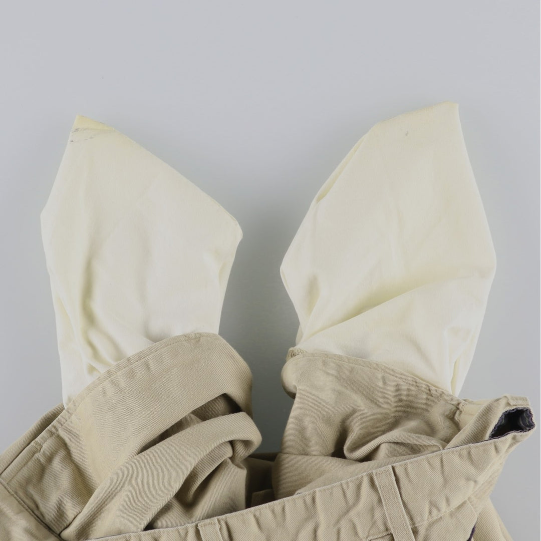 90'S Ralph Lauren POLO by Ralph Lauren THE CLASSIC GOLF PANT Two-pleat Chino Pants Made in USA Men's W34 equivalent cotton Beige type Vintage Second Hand