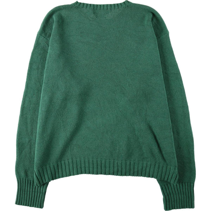 Ralph Lauren POLO by Ralph Lauren Cotton Knit Sweater Men's XXL cotton green type Vintage Second Hand