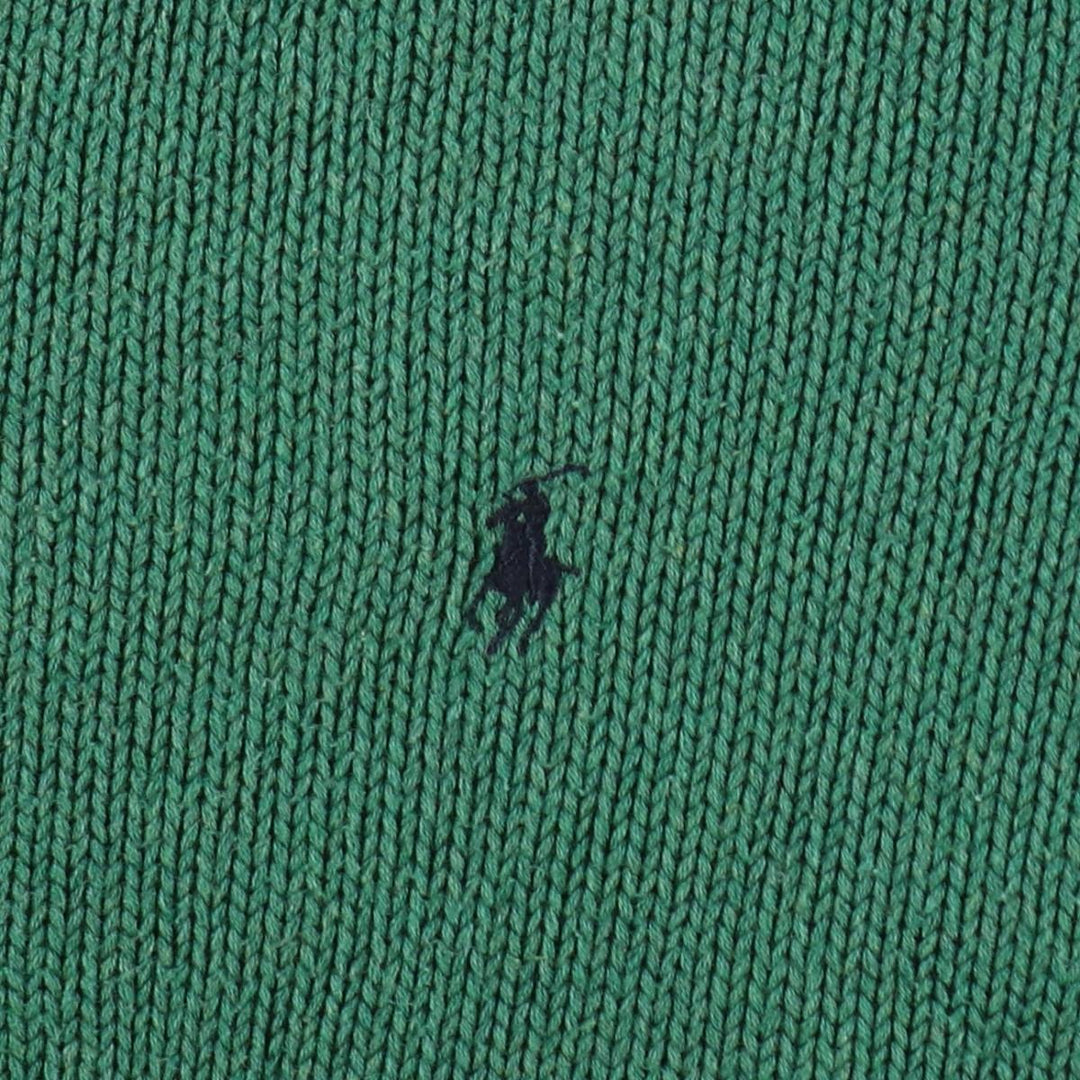 Ralph Lauren POLO by Ralph Lauren Cotton Knit Sweater Men's XXL cotton green type Vintage Second Hand