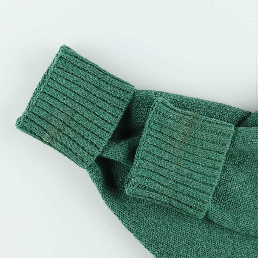Ralph Lauren POLO by Ralph Lauren Cotton Knit Sweater Men's XXL cotton green type Vintage Second Hand