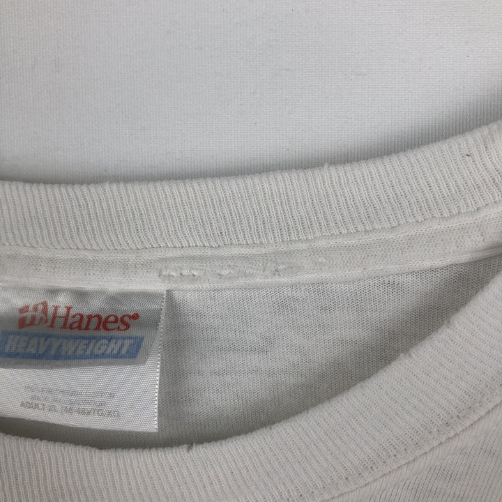 90s-00'S Hanes Bad Boys Bail Bonds parody advertising t-shirt vintage cotton white type Vintage Second Hand