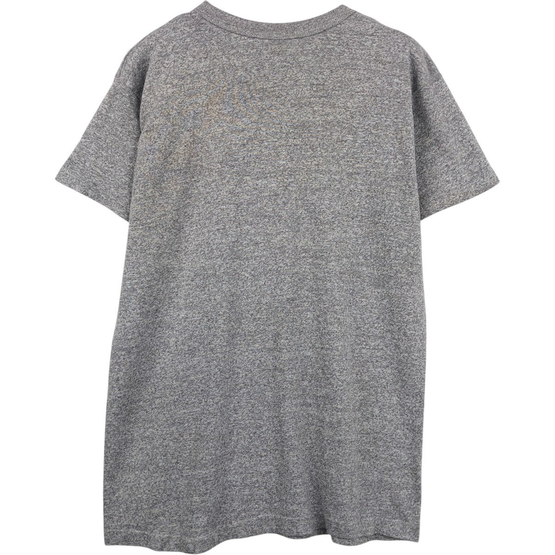 80'S Champion Tricolor Tag ARMY Print T-Shirt, Made in USA, Men's Size S (approx.) polyester gray type Vintage Second Hand