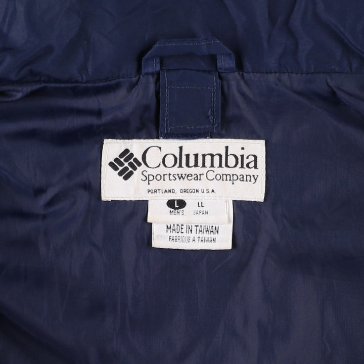 90s-00'S Columbia BUGABOO Mountain Jacket Shell Jacket Men's Size L (Equivalent) Vintage unclear Khaki type Vintage Second Hand