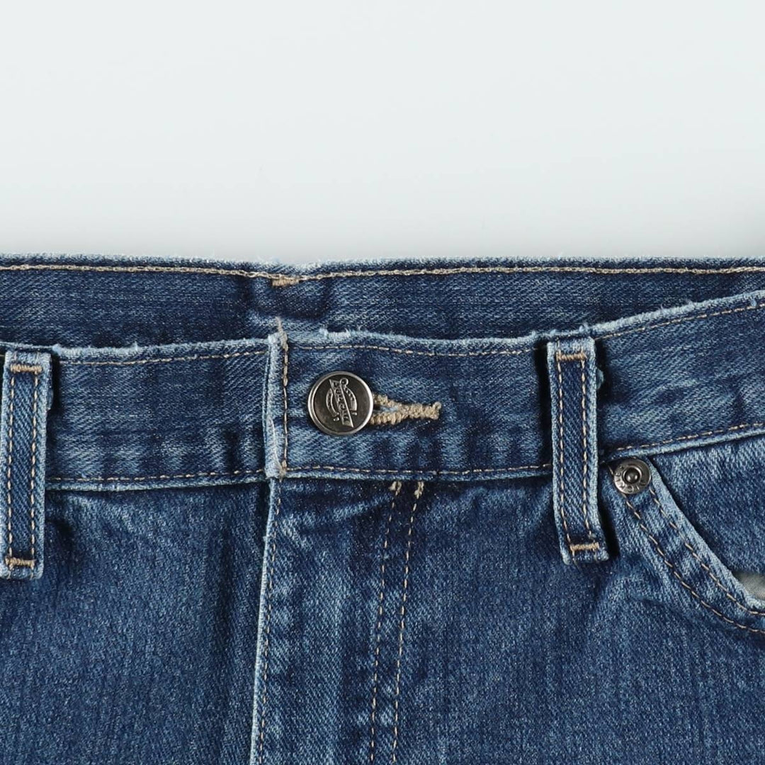 Dickies denim painter pants for men, equivalent to W33 cotton blue type Vintage Second Hand