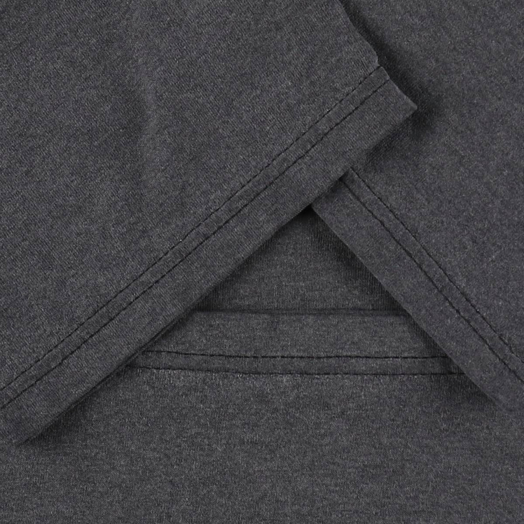 00'S Hanes HEAVYWEIGHT 50 cotton Charcoal Vintage Second Hand