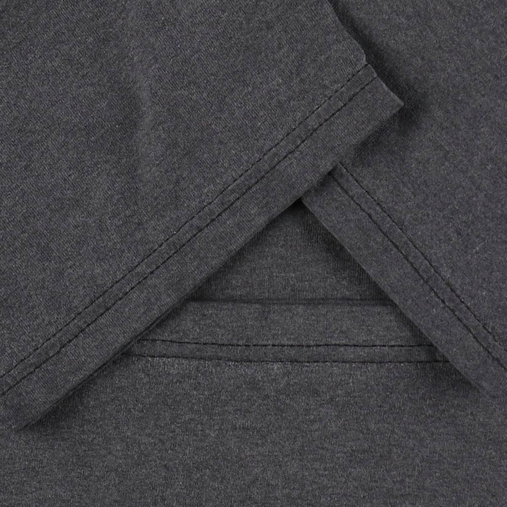 00'S Hanes HEAVYWEIGHT 50 cotton Charcoal Vintage Second Hand