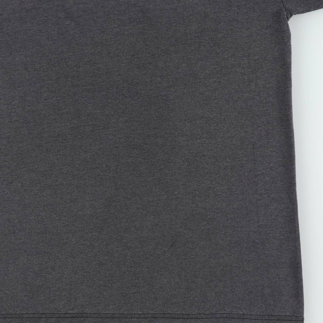 00'S Hanes HEAVYWEIGHT 50 cotton Charcoal Vintage Second Hand
