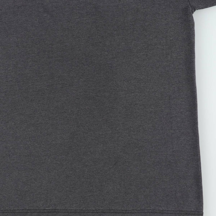 00'S Hanes HEAVYWEIGHT 50 cotton Charcoal Vintage Second Hand