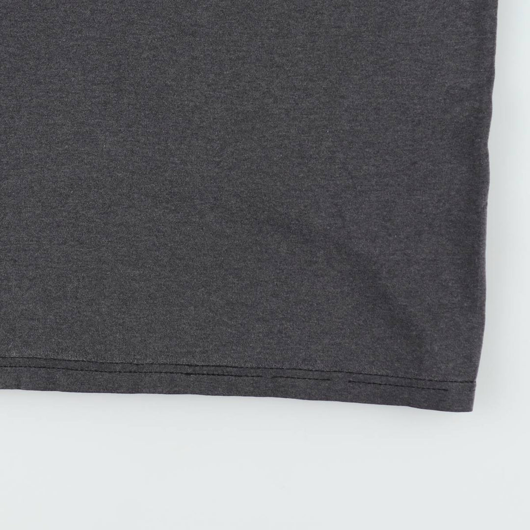 00'S Hanes HEAVYWEIGHT 50 cotton Charcoal Vintage Second Hand