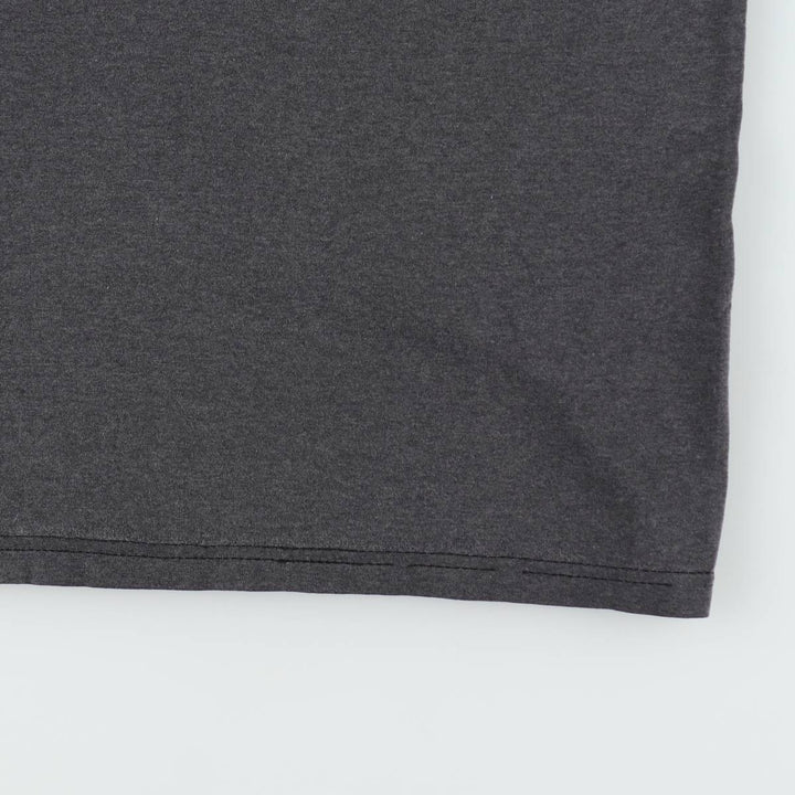 00'S Hanes HEAVYWEIGHT 50 cotton Charcoal Vintage Second Hand