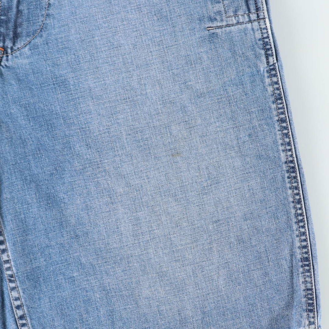 Ralph Lauren POLO JEANS COMPANY denim shorts, men's size W32 (approx.). cotton blue type Vintage Second Hand