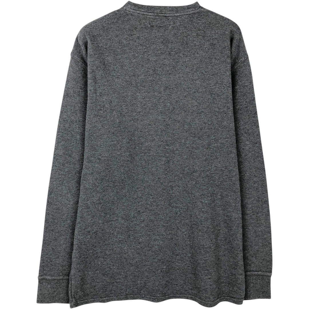 Ralph Lauren POLO RALPH LAUREN Thermal Long T-Shirt Men's XL cotton gray type Vintage Second Hand