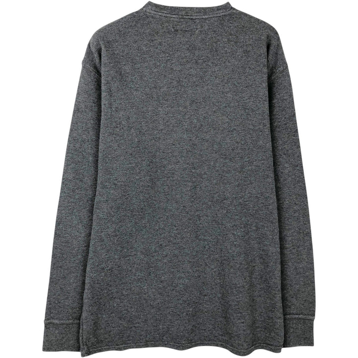 Ralph Lauren POLO RALPH LAUREN Thermal Long T-Shirt Men's XL cotton gray type Vintage Second Hand