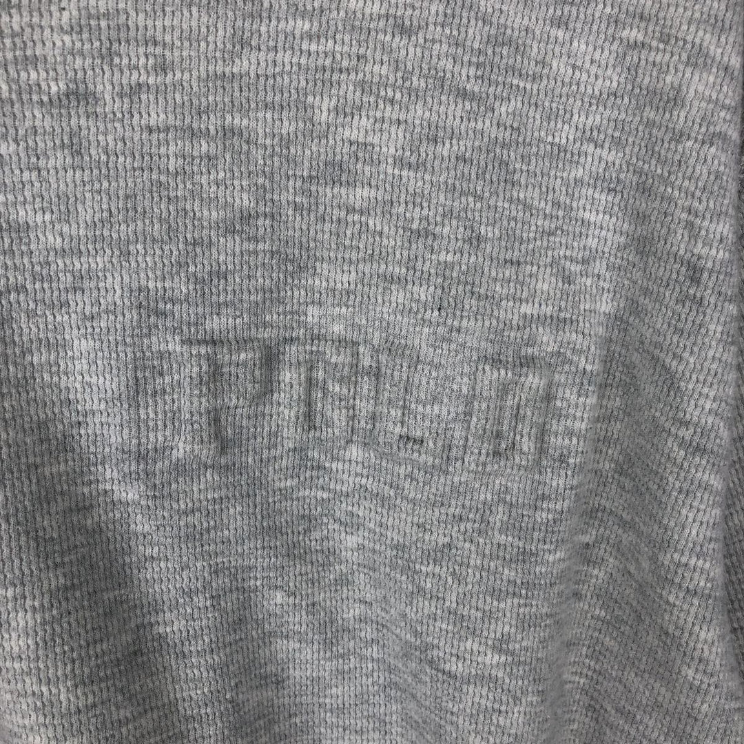 Ralph Lauren POLO RALPH LAUREN SLEEPWEAR Thermal Long T-Shirt, Men's Size L cotton gray type Vintage Second Hand