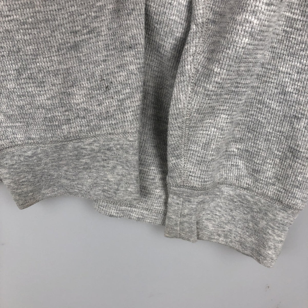Ralph Lauren POLO RALPH LAUREN SLEEPWEAR Thermal Long T-Shirt, Men's Size L cotton gray type Vintage Second Hand