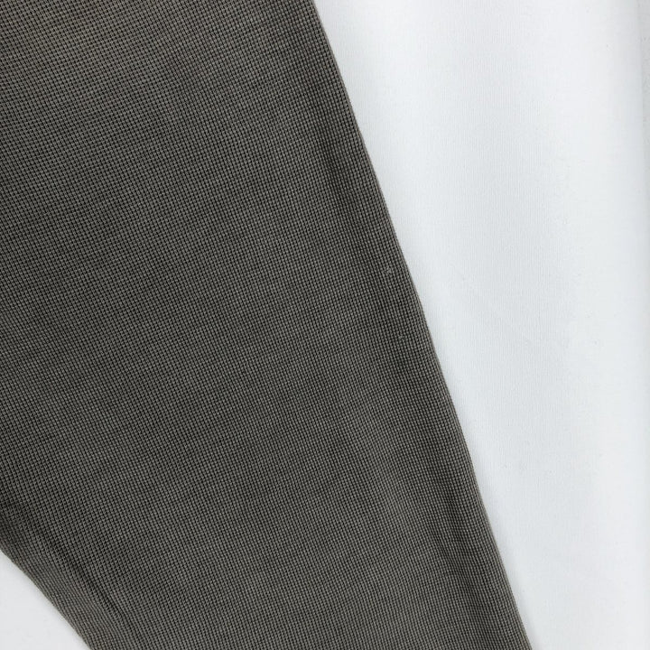Harley-Davidson Henley Neck Thermal Long T-Shirt Waffle Men's XL cotton gray type Vintage Second Hand