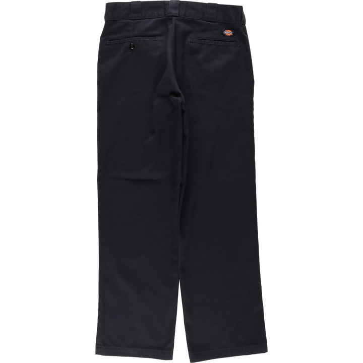 Dickies 874 Original Fit Work Pants, Men's, Size W33 polyester black type Vintage Second Hand