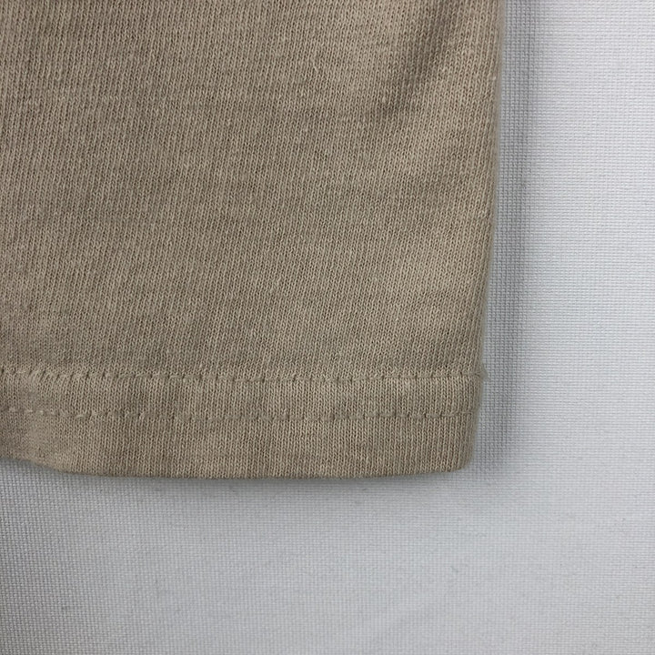 NIRVANA Nirvana Band T-shirt, Band T, Men's M size cotton Beige type Vintage Second Hand