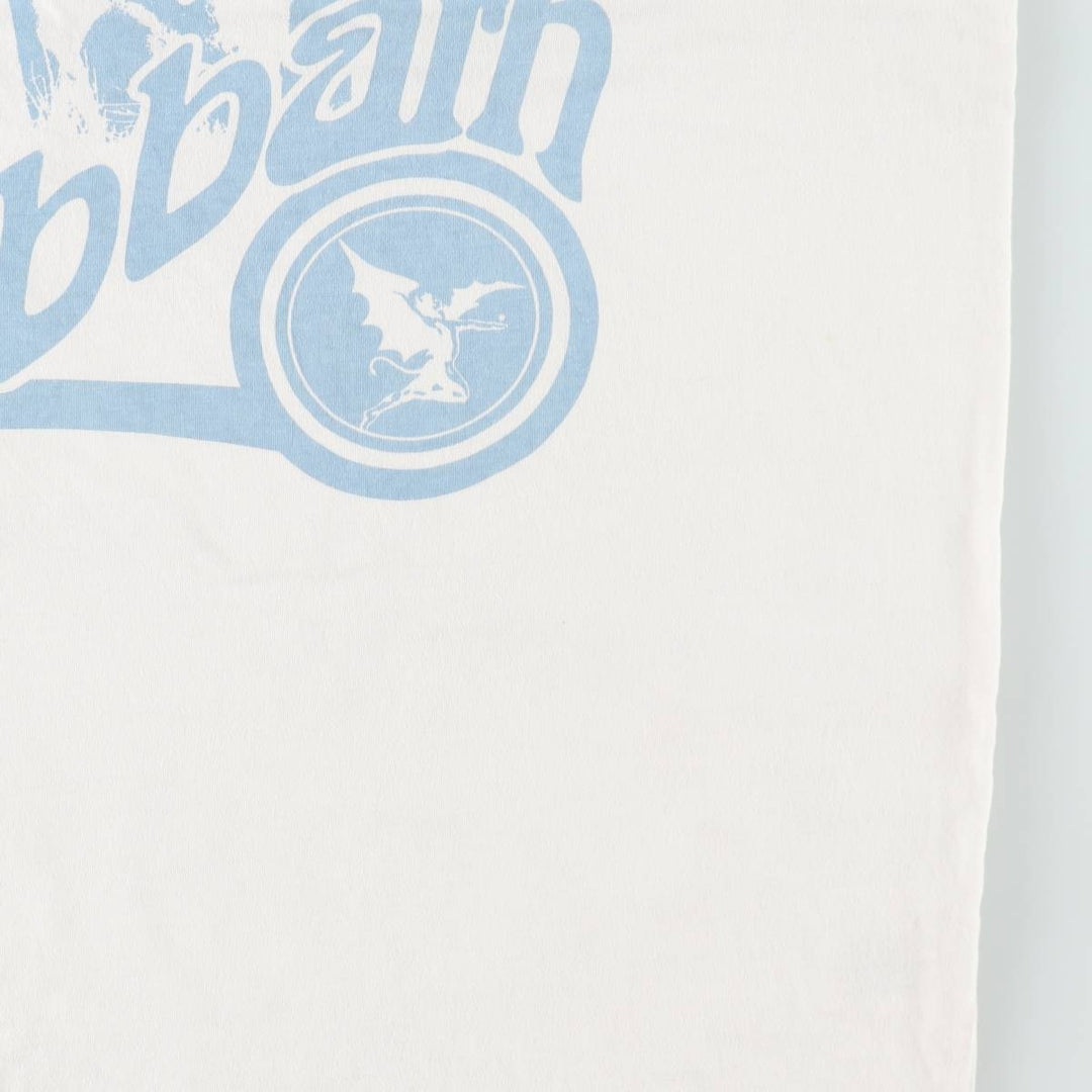 BLACK SABBATH Black Sabbath band T-shirt, band T, men's XL size unclear white type Vintage Second Hand