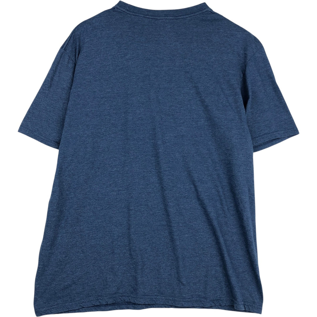 NIRVANA Nirvana Band T-shirt, Band T, Men's XL size cotton blue type Vintage Second Hand