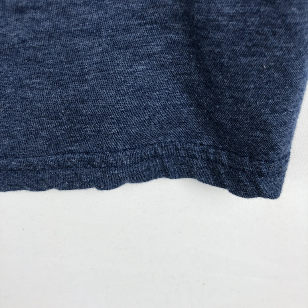 NIRVANA Nirvana Band T-shirt, Band T, Men's XL size cotton blue type Vintage Second Hand