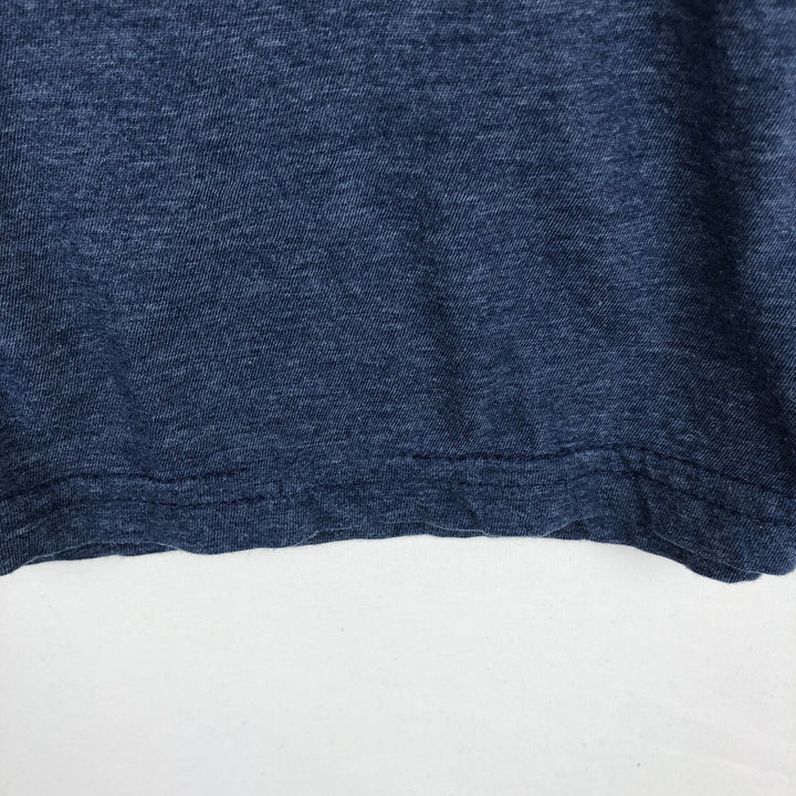 NIRVANA Nirvana Band T-shirt, Band T, Men's XL size cotton blue type Vintage Second Hand