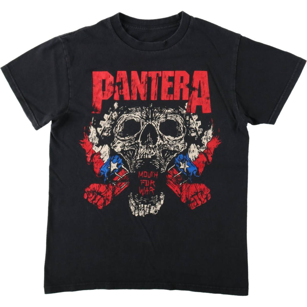 PANTERA Skull Pattern (Men's XL equivalent) unclear black type Vintage Second Hand