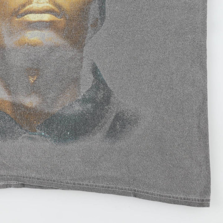 SNOOP DOGG Snoop Dogg Rap T-shirt Rap T Men's L size cotton gray type Vintage Second Hand