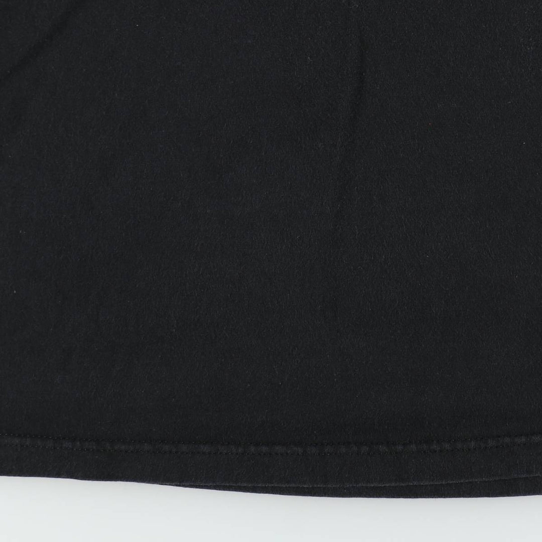 ALSTYLE Long T-Shirt, Men's Size L cotton black type Vintage Second Hand