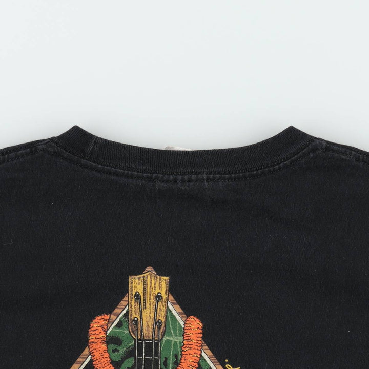ALSTYLE Long T-Shirt, Men's Size L cotton black type Vintage Second Hand