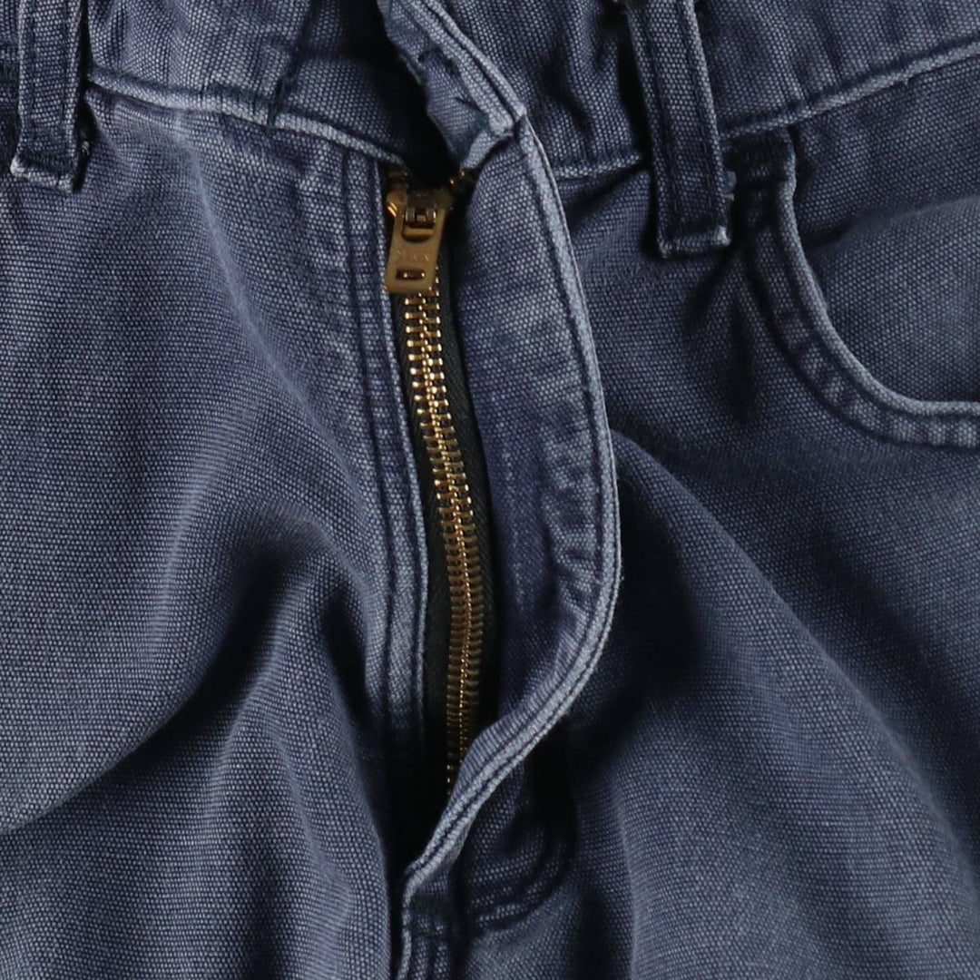 Carhartt FR Series Original Fit Cargo Work Pants, Men's Size W34 (approx.) cotton navy blue type Vintage Second Hand