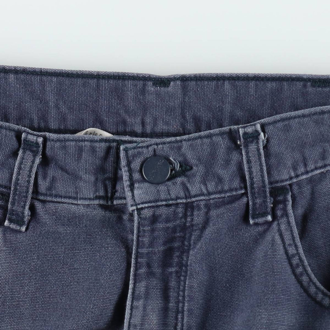 Carhartt FR Series Original Fit Cargo Work Pants, Men's Size W34 (approx.) cotton navy blue type Vintage Second Hand
