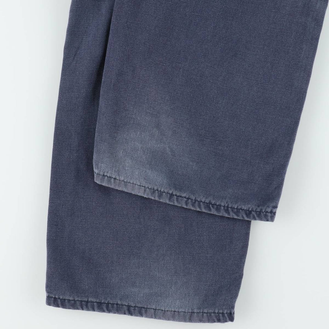 Carhartt FR Series Original Fit Cargo Work Pants, Men's Size W34 (approx.) cotton navy blue type Vintage Second Hand
